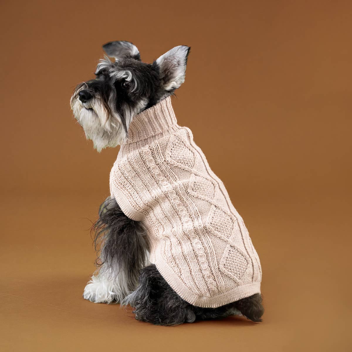 Aran Knit – Alpakkagenser til hund